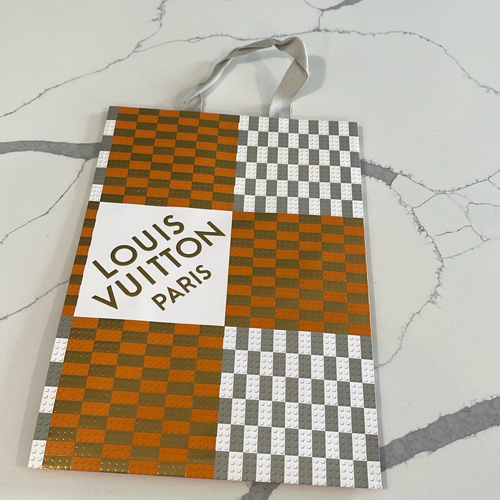 Louis Vuitton shopping bag- holiday 2022 (empty)